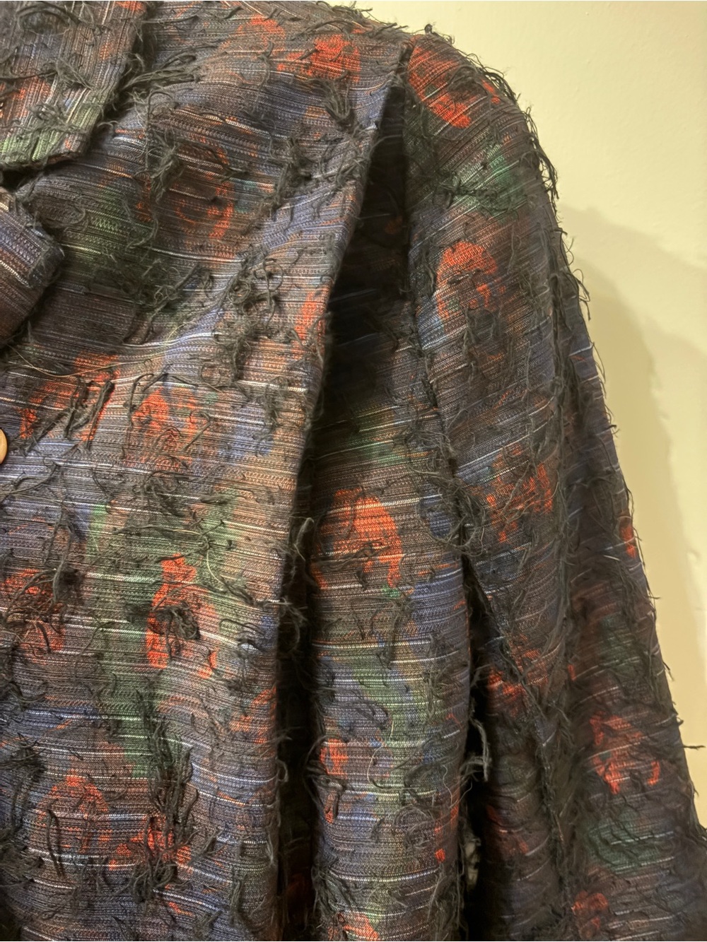 Henrik Vibskov Multicolor Textured Blazer Jacket S/M Scandinavian Designer